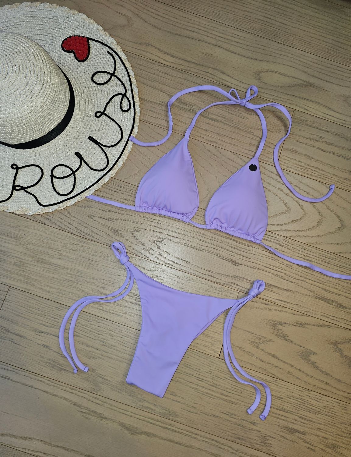 Bikini Gardenia Color Lila talla S