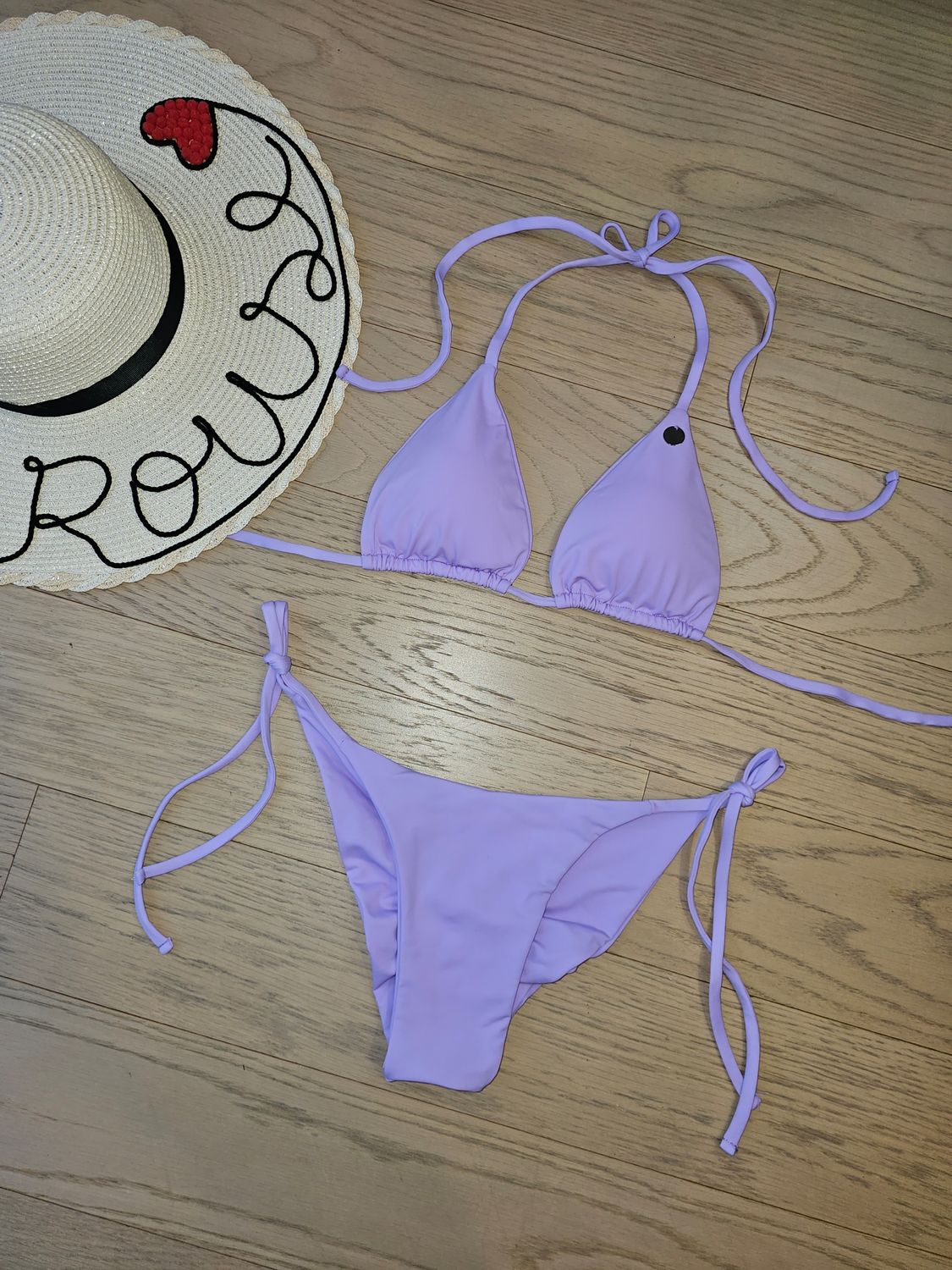 Bikini Cerezo Color Lila talla M