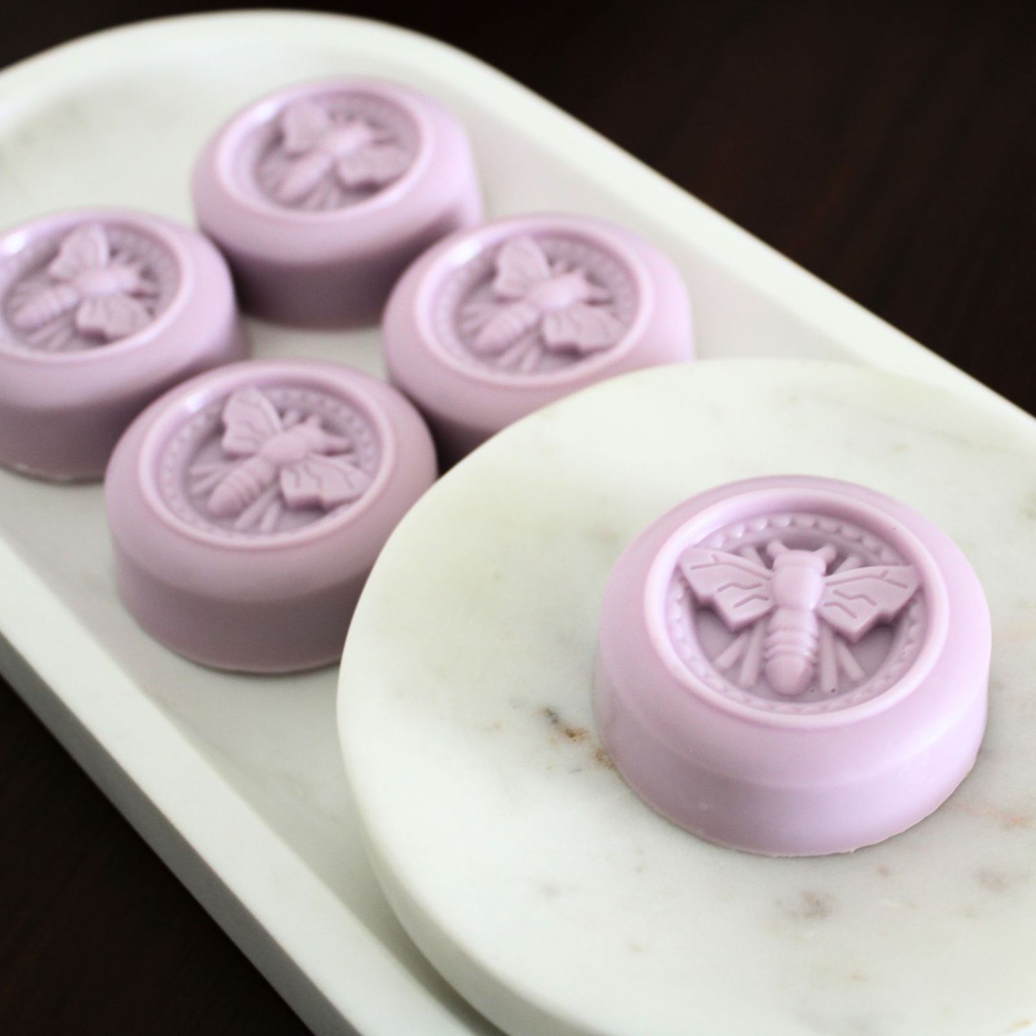 Purple Bee Soap Bar