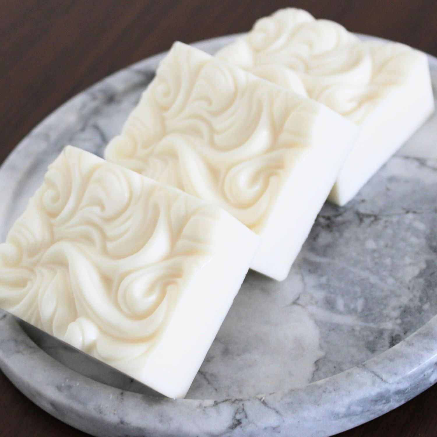 White Swirl Soap bar