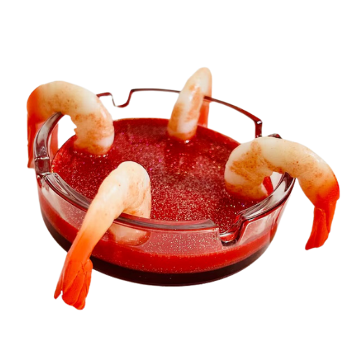 Shrimp Cocktail Ashtray Shrimp Cocktail Ashtray
