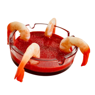 Shrimp Cocktail Ashtray Shrimp Cocktail Ashtray