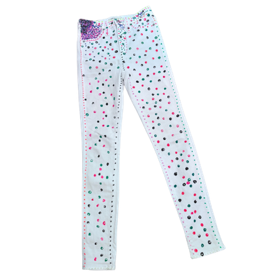 Glow-in-the-Dark Repurposed Jeans