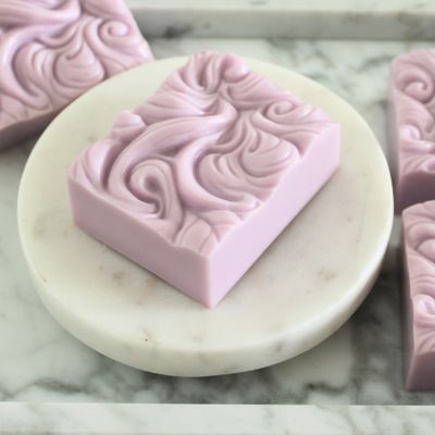 Lilac Swirl Soap bar