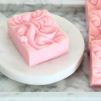 Pink Swirl Soap bar