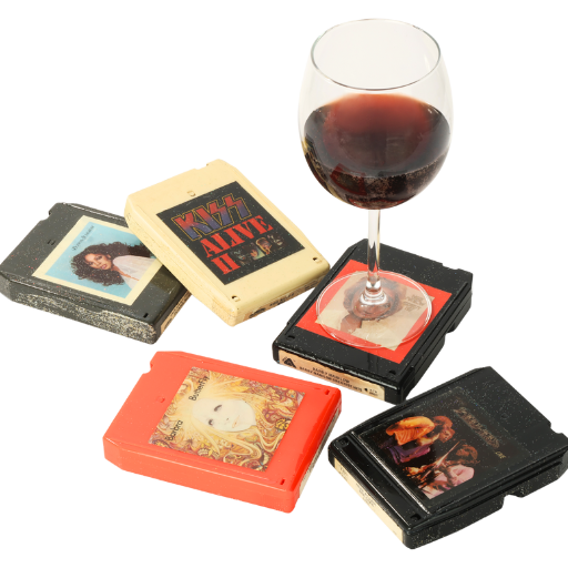 8 Track Coasters