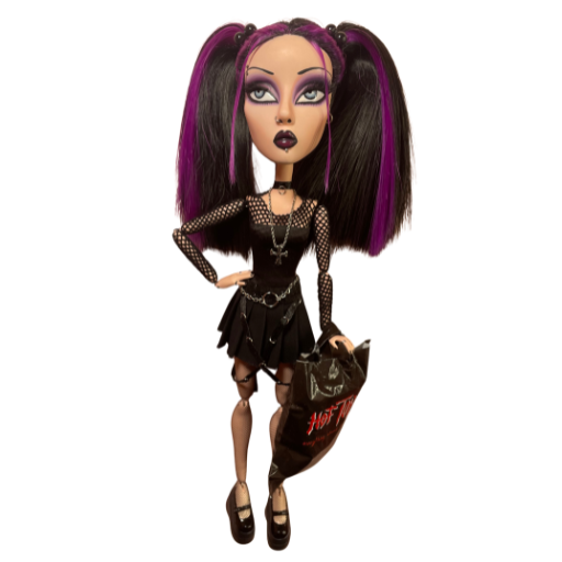 “Sadie” Marionette-Style Art Doll