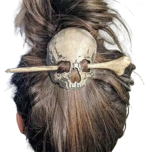 Skull Hairpin