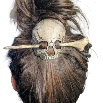 Skull Hairpin