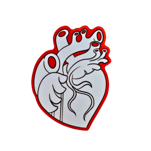 HEARTBEATEN Sticker