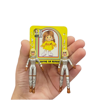 Astro Barbie Earrings