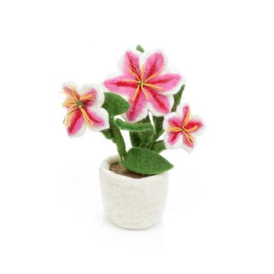 Handmade Felt Lily