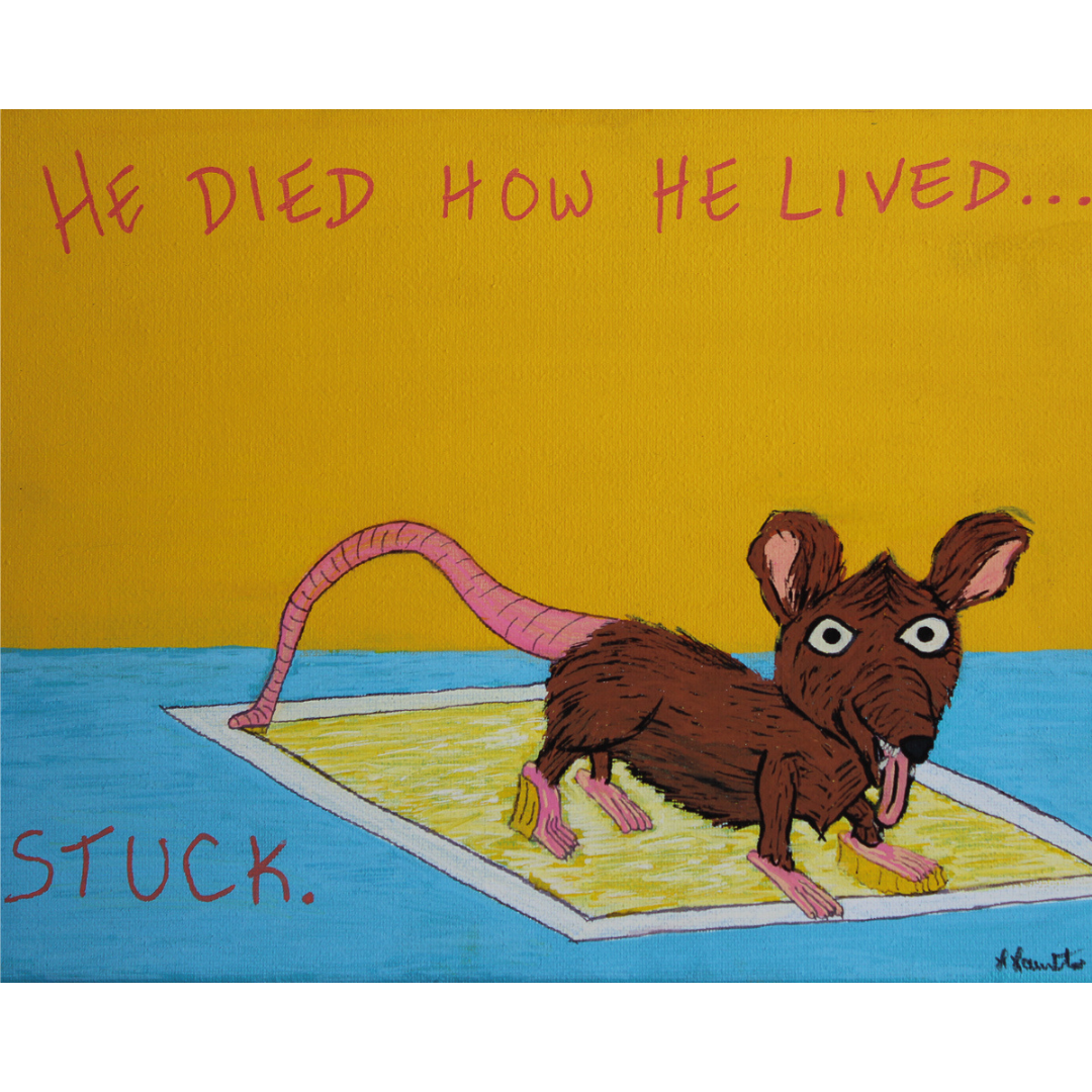 “Stuck” Print