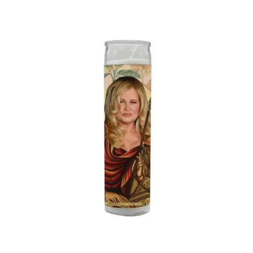 Santa White Lotus Candle Santa White Lotus Candle