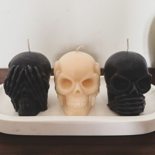 Skeleton Candle Set Skeleton Candle Set
