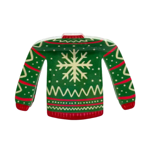 Ugly Xmas Sweater Hair Claw