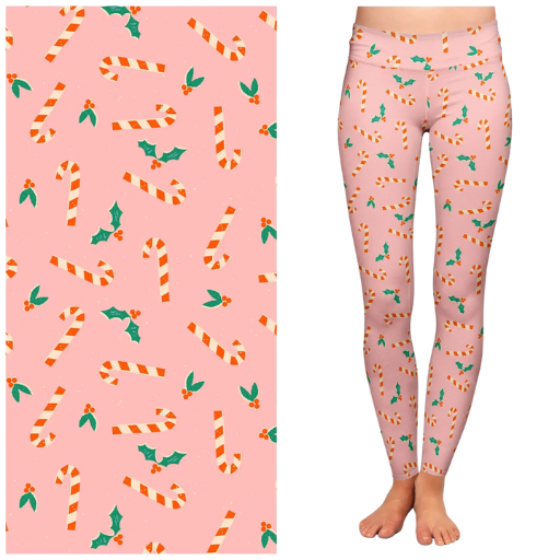 Candy Cane Leggings