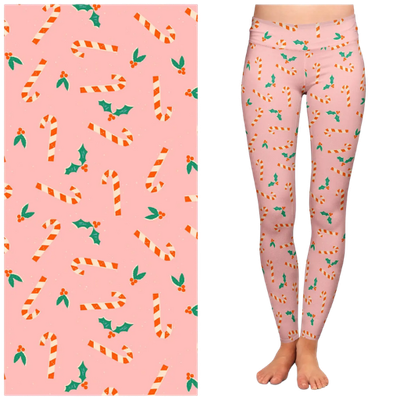 Candy Cane Leggings