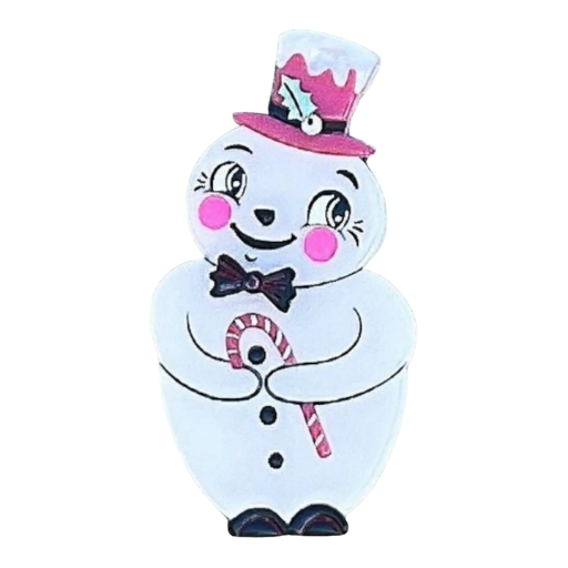 Frosty Brooch