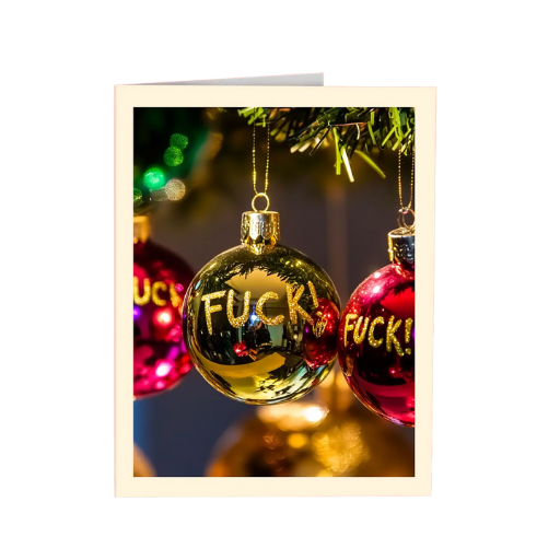 F*ck Christmas Card