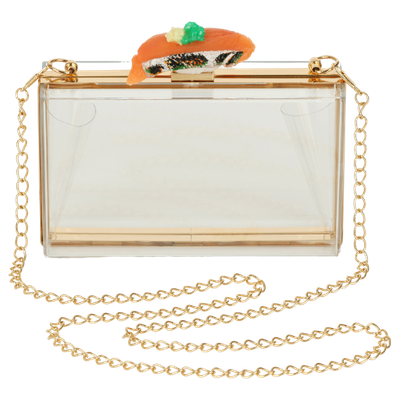 Repurposed Fatty Salmon Sushi Clutch