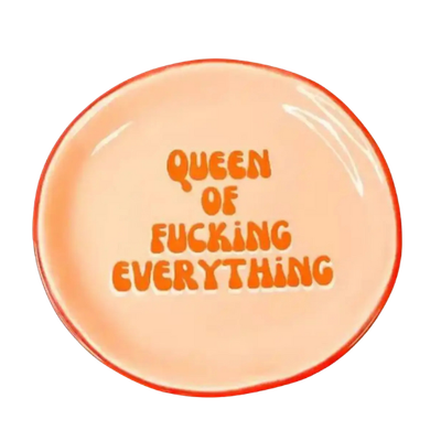 Queen of Everything Trinket Tray