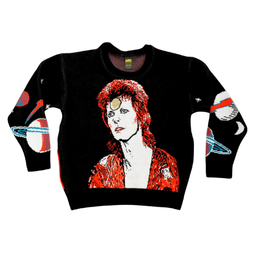 David Bowie Fall Sweater