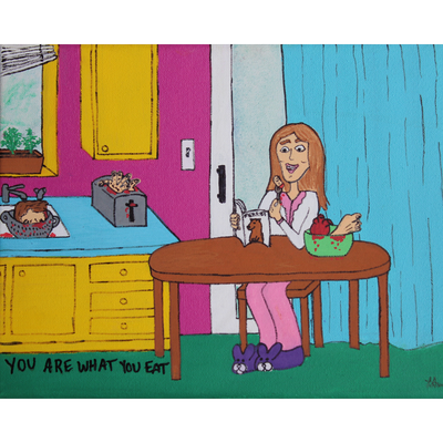 “You Are What You Eat” Print “You Are What You Eat” Print