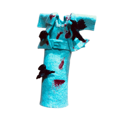 Handmade Tippi Hedren Hitchcock Iconic Dress Magnet