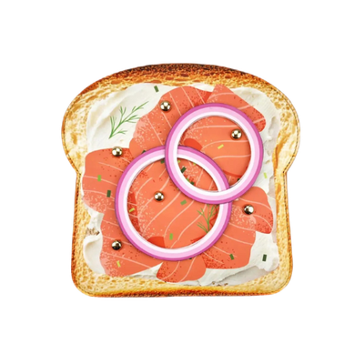 Lox Toast Purse