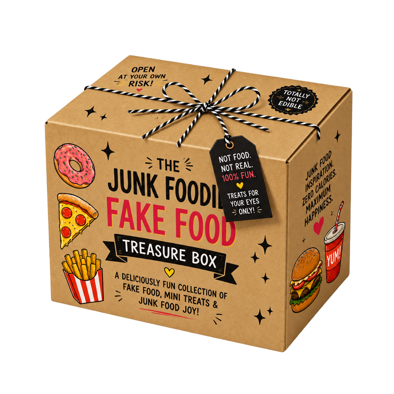 THE JUNK FOODIE BOX THE JUNK FOODIE BOX