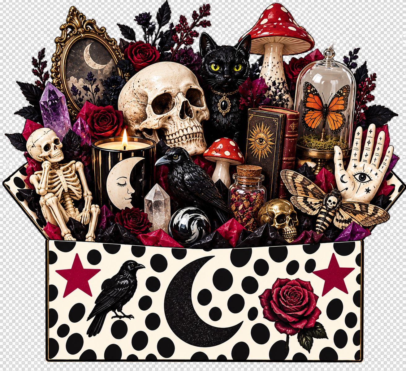 THE BOX OF GOTH AND ODDITIES THE BOX OF GOTH AND ODDITIES