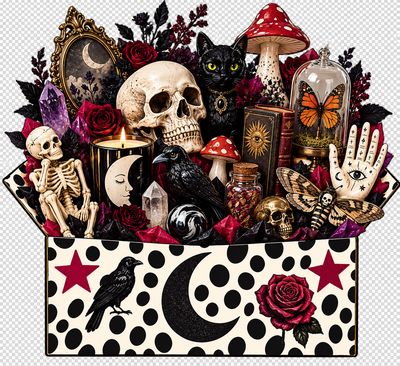 THE BOX OF GOTH AND ODDITIES THE BOX OF GOTH AND ODDITIES
