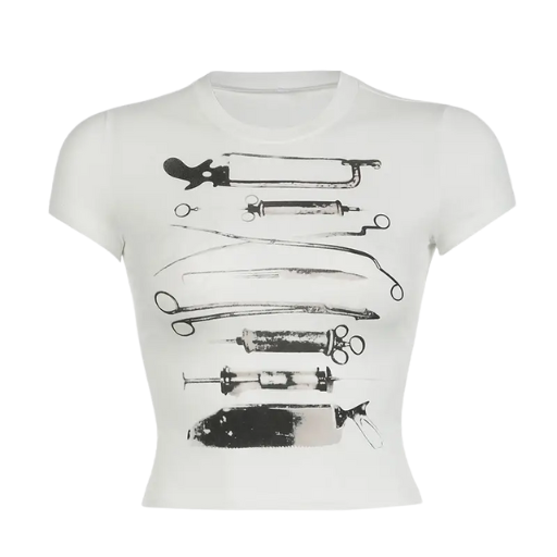 One Size Stretch Goth Tee One Size Stretch Goth Tee