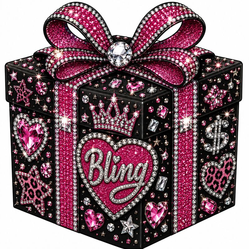 THE BEDAZZLED BLING BLING BOX