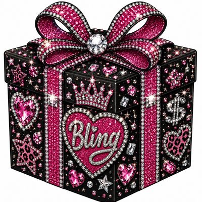 THE BEDAZZLED BLING BLING BOX