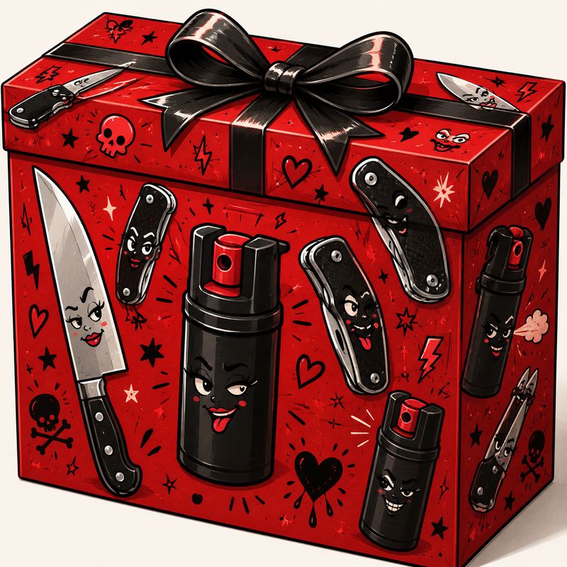 CUT A BITCH SELF DEFENSE BOX