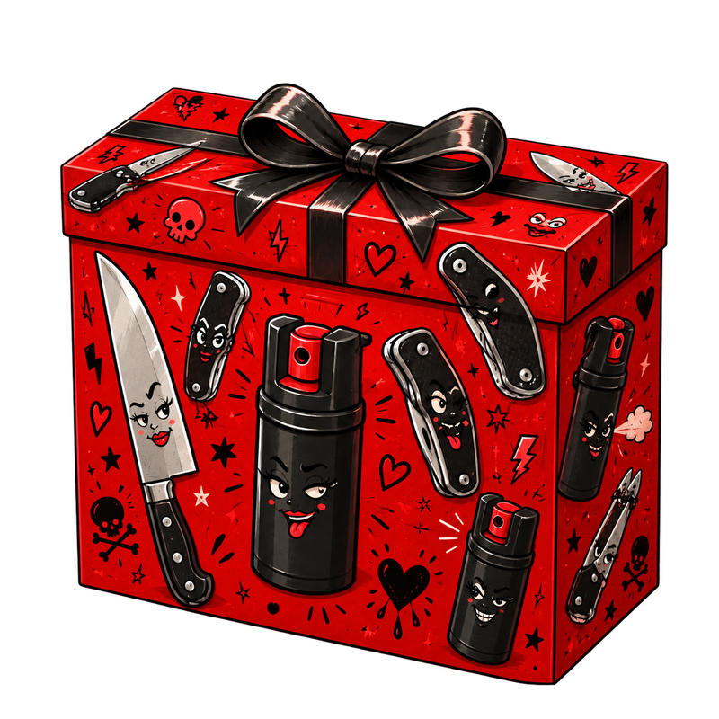 CUT A BITCH SELF DEFENSE BOX CUT A BITCH SELF DEFENSE BOX