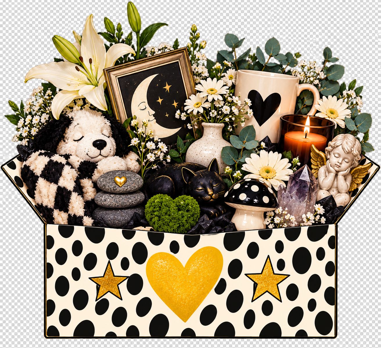 THE COMFORT AND CONDOLENCES BOX