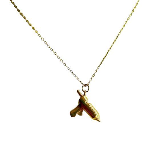 3D Glue Gun Necklace
