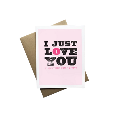 I Love You Card