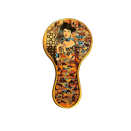 Klimpt Glass Hand Mirror