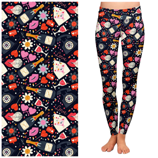 Love Struck Buttery Soft Leggings Love Struck Buttery Soft Leggings