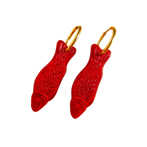 Swedish Fish Earrings