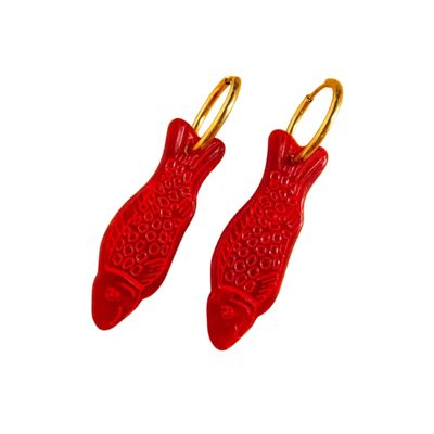 Swedish Fish Earrings