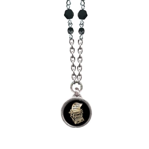 Typewriter Necklace
