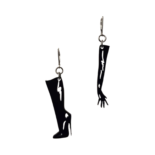 Fetish Boot And Glove Earrings