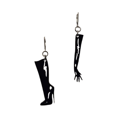 Fetish Boot And Glove Earrings