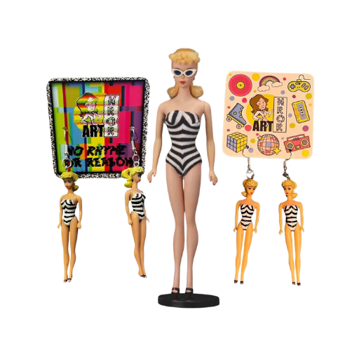 Retro 50’s Barbie Earrings