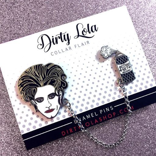 Goth Spray Lapel Pin
